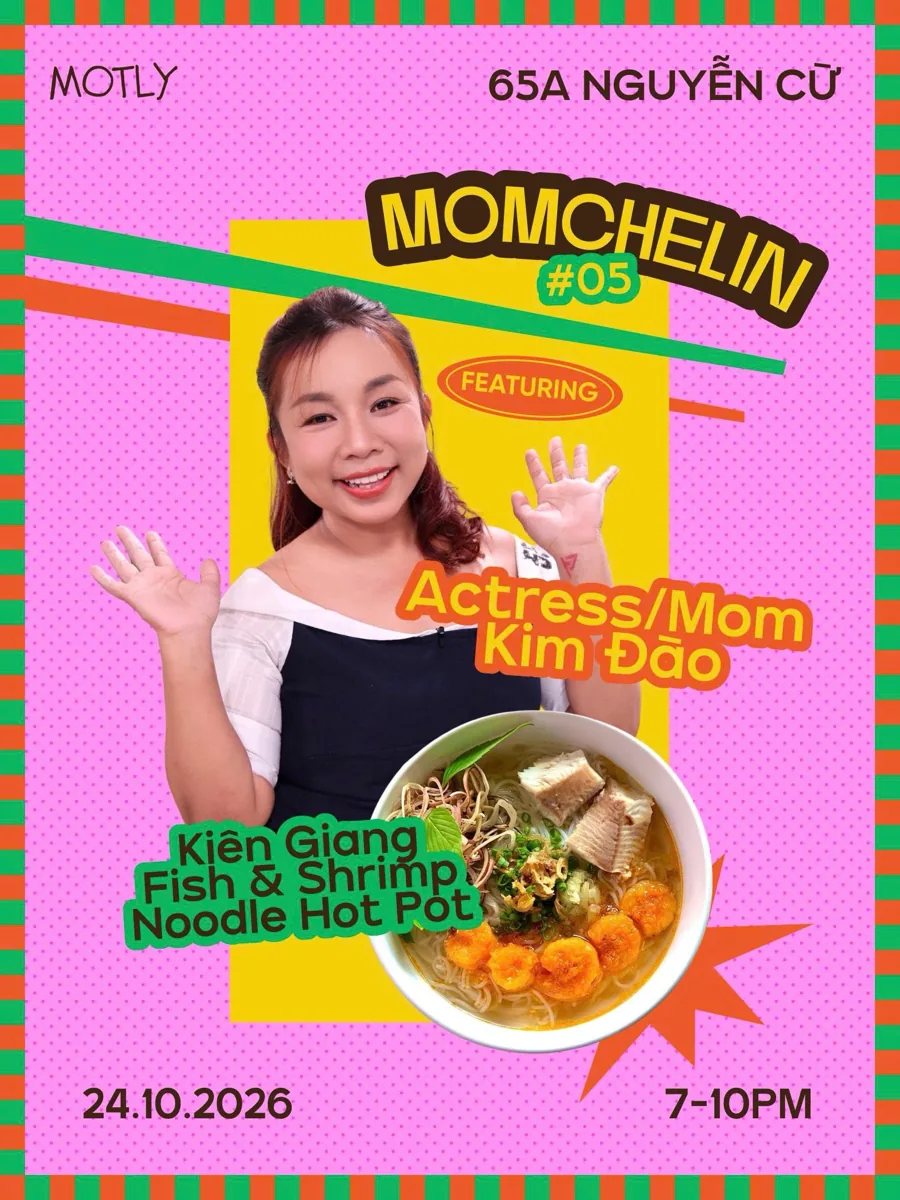 MOMCHELIN #05 poster with Kim Đào