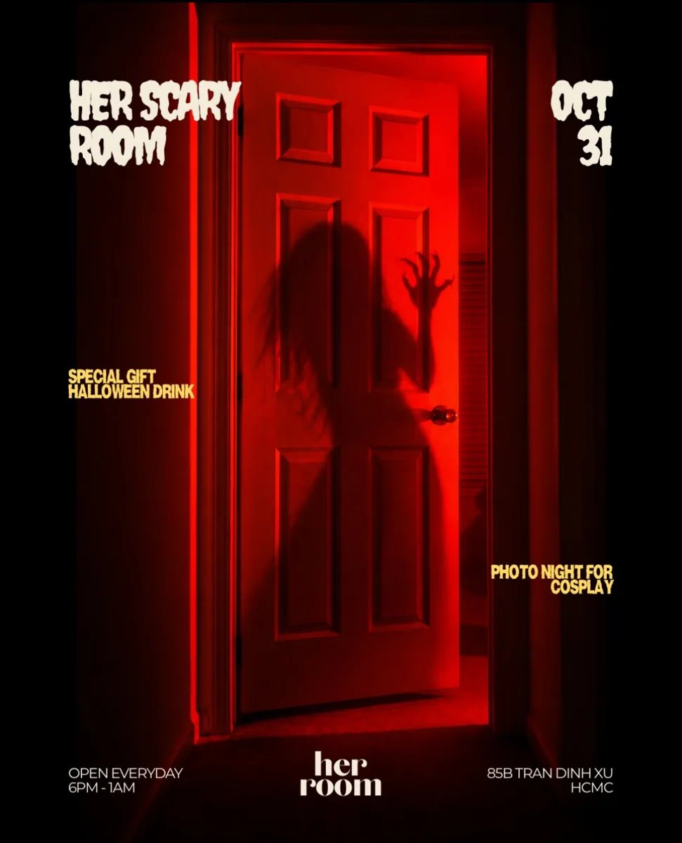 Her Scary Room October 31 Halloween poster