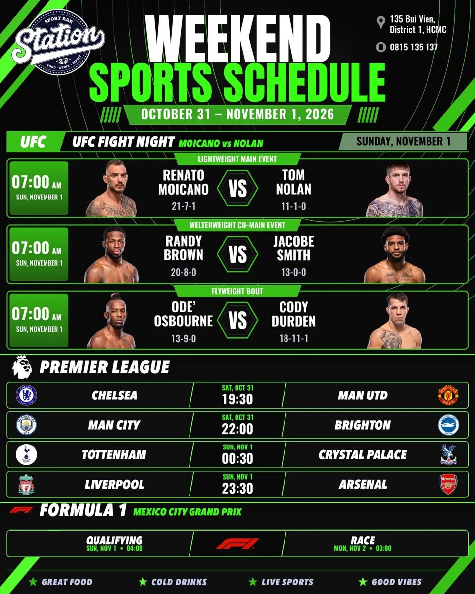 Artwork for UFC Fight Night: Moicano vs Nolan Live Screening