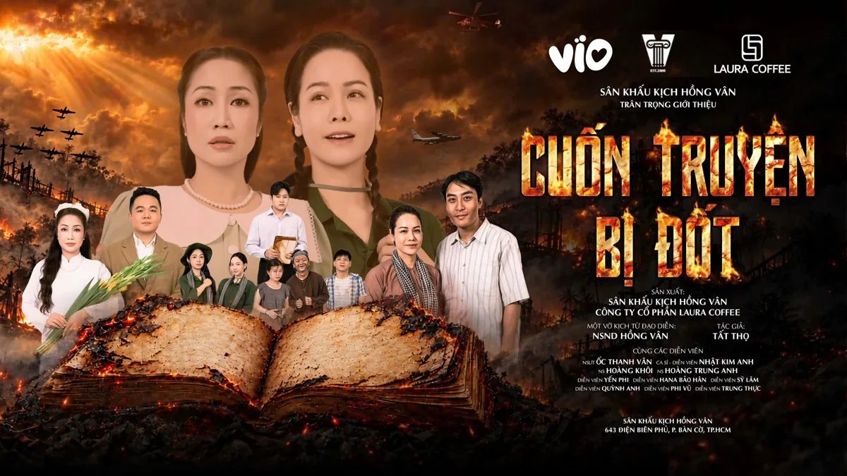 Cuốn Truyện Bị Đốt production artwork from its event page