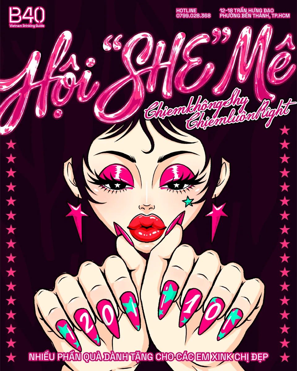 B40 Hội She Mê Women’s Day artwork for 20 October 2026
