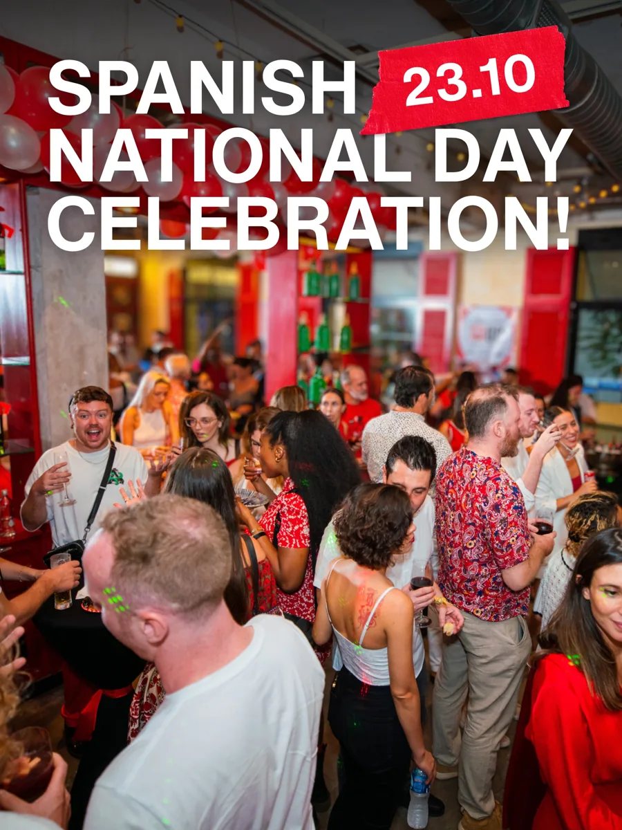 Tomatito Spanish National Day celebration image marked 23 October