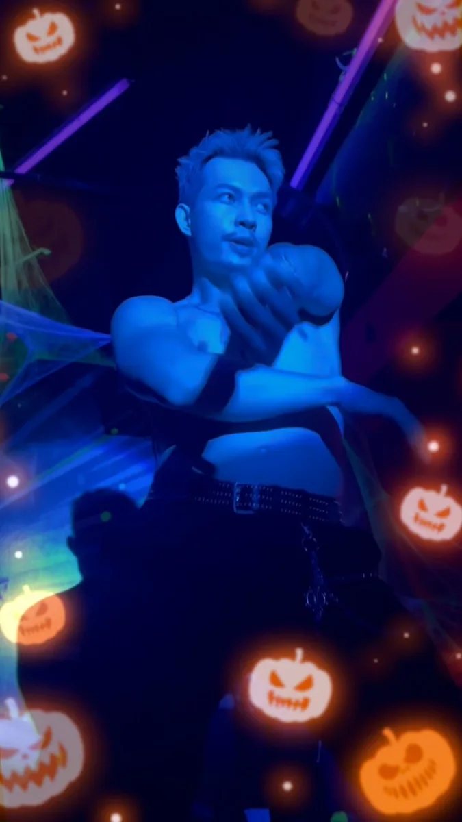 Frolic Halloween weekend visual for two separate parties: Haus of Horror on Friday 30 October and Hunk-O-Ween on Saturday 31 October.