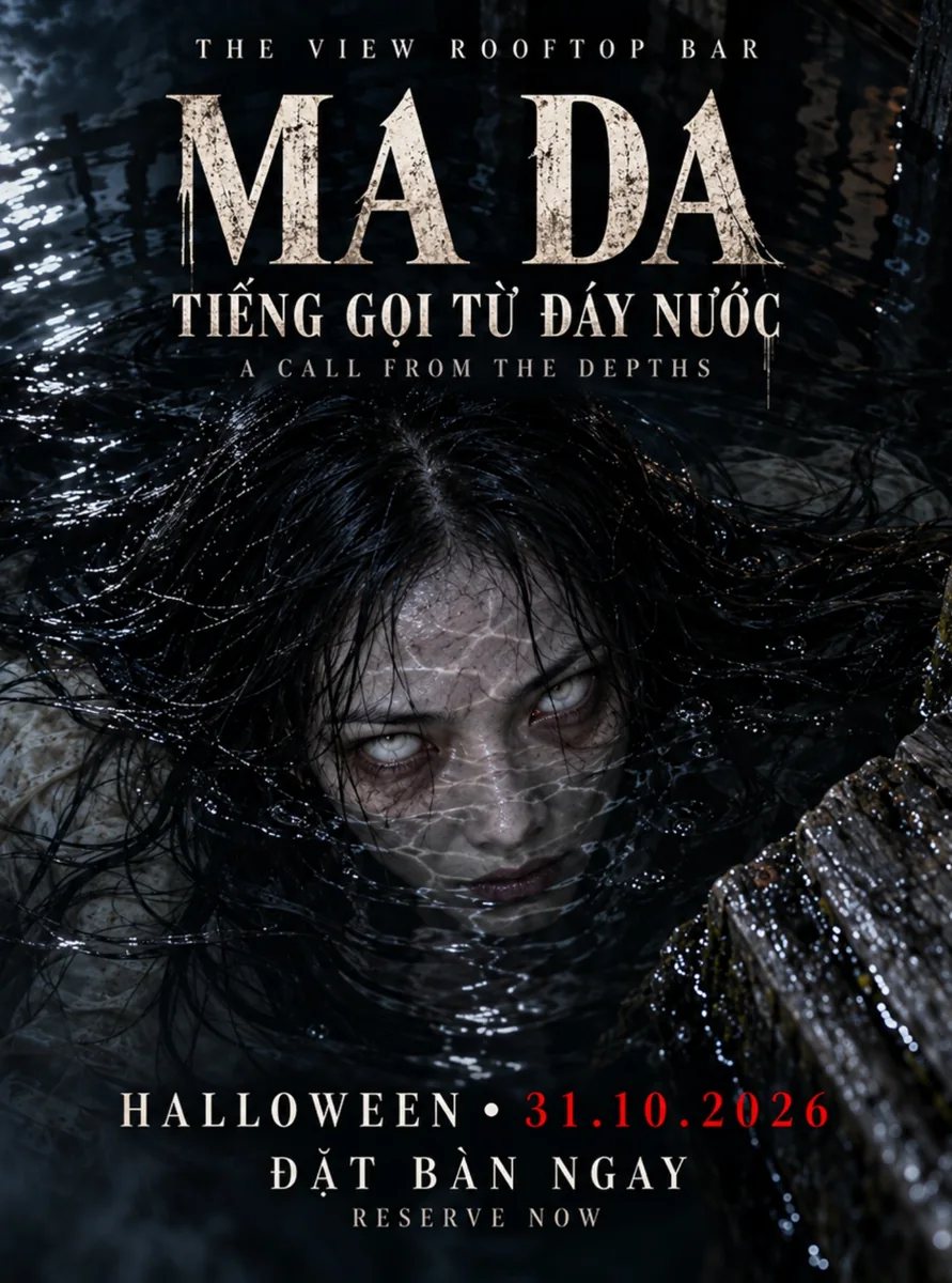 The View Halloween Vietnamese ghost-story poster, dated 31 October 2026.