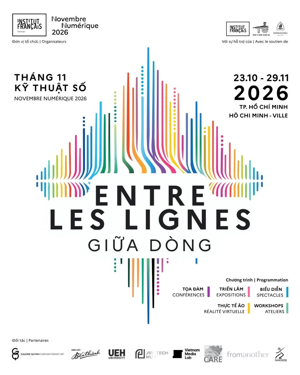 Novembre Numerique 2026 Entre les lignes poster
