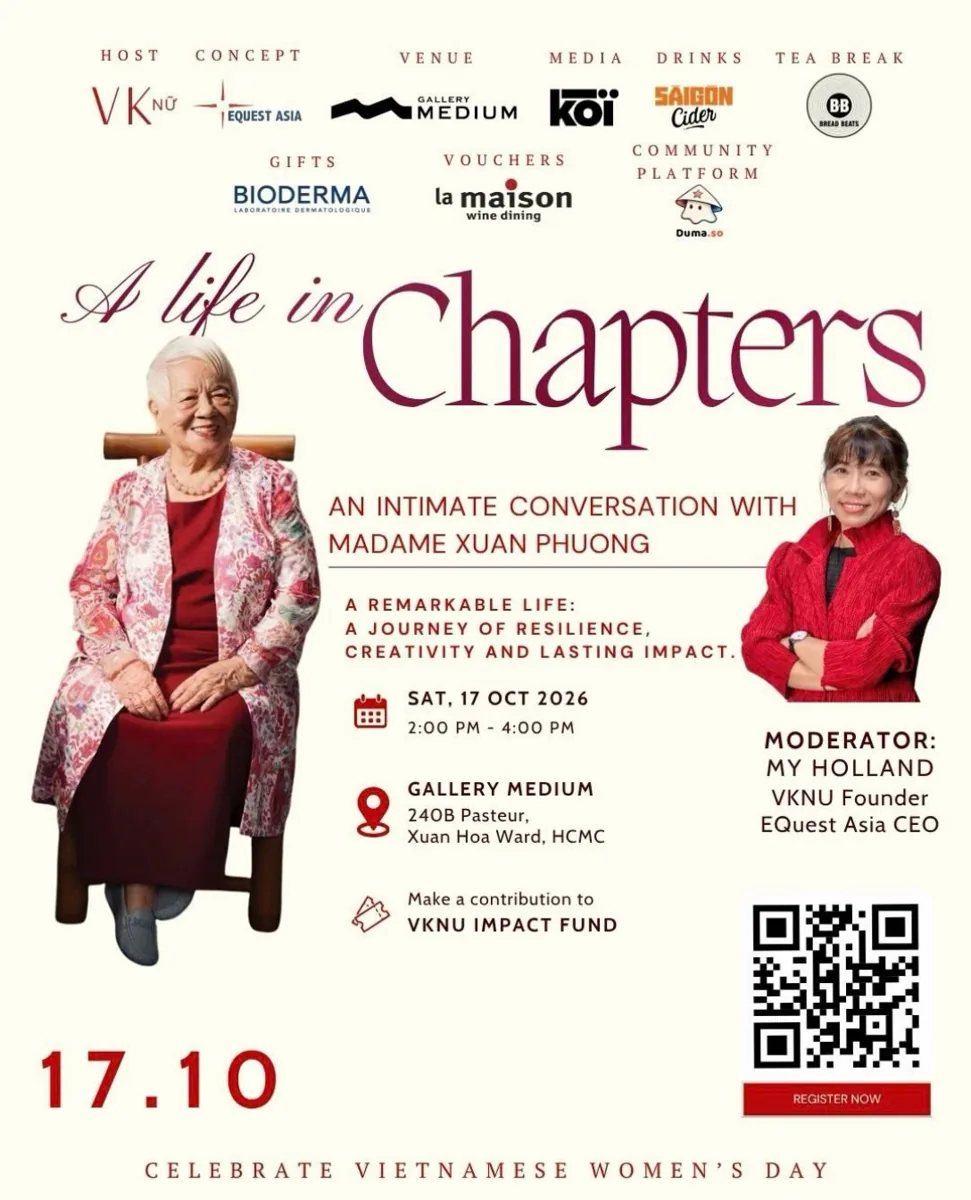 A Life in Chapters talk poster