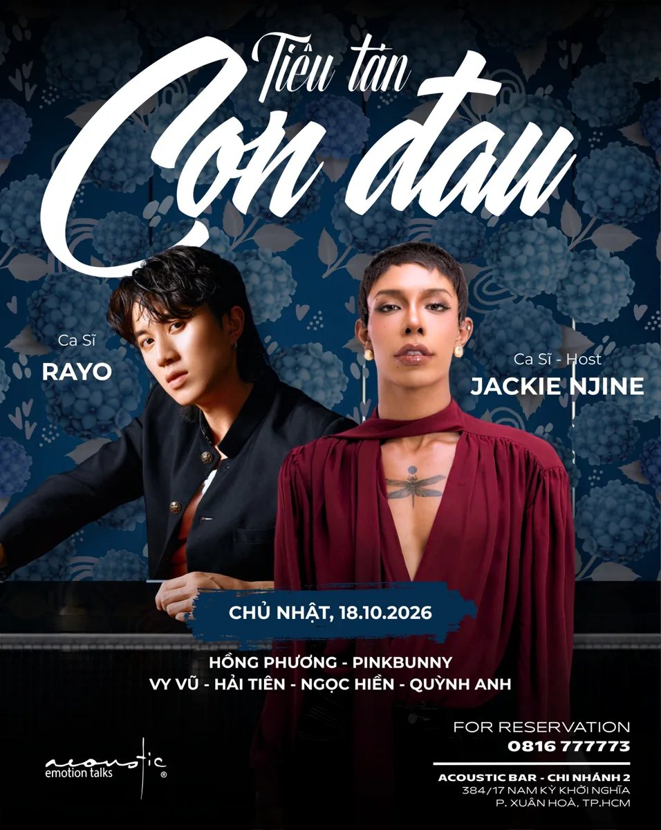 RayO: Tiêu Tán Cơn Đau announcement poster