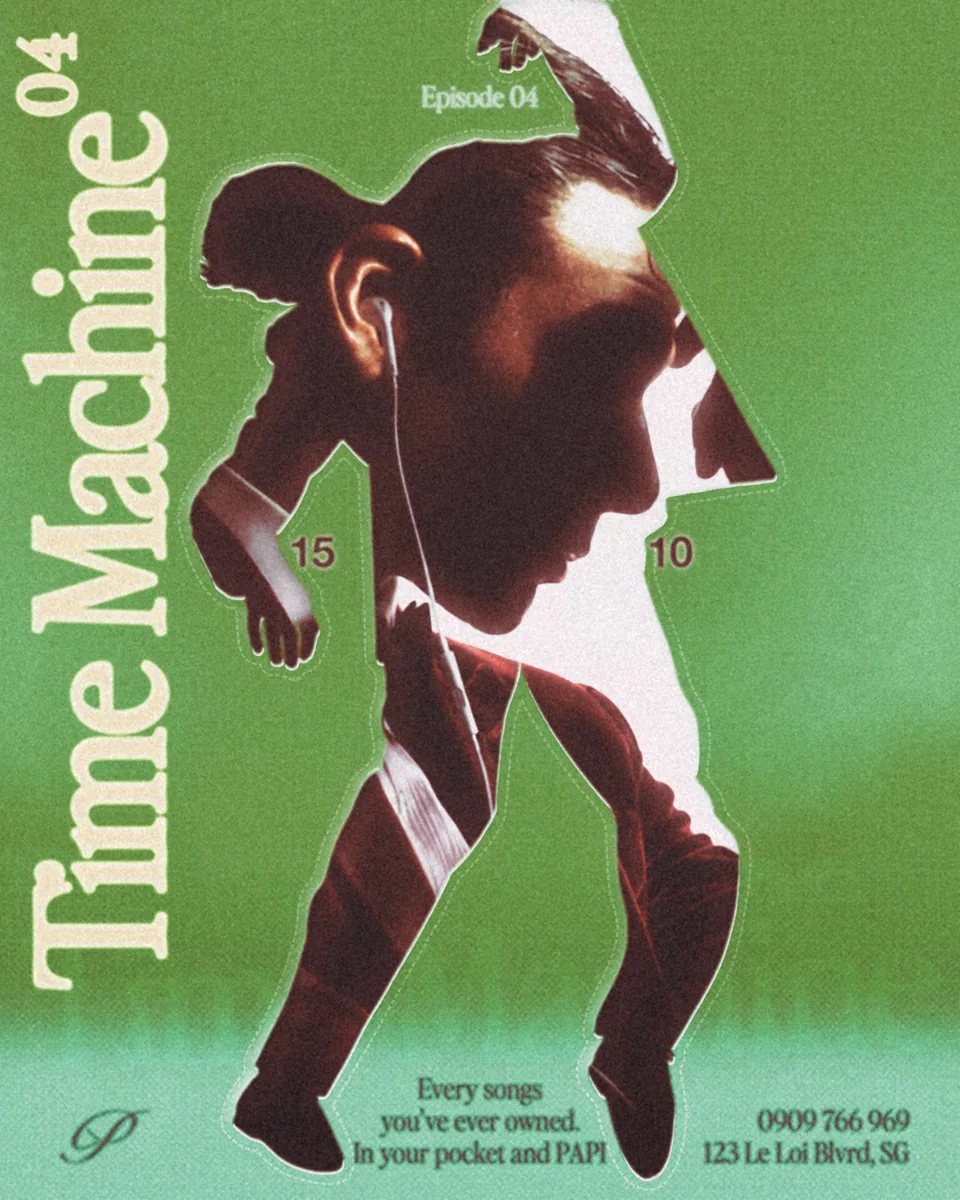 Original organizer artwork for Time Machine Episode 04, 2026-10-15