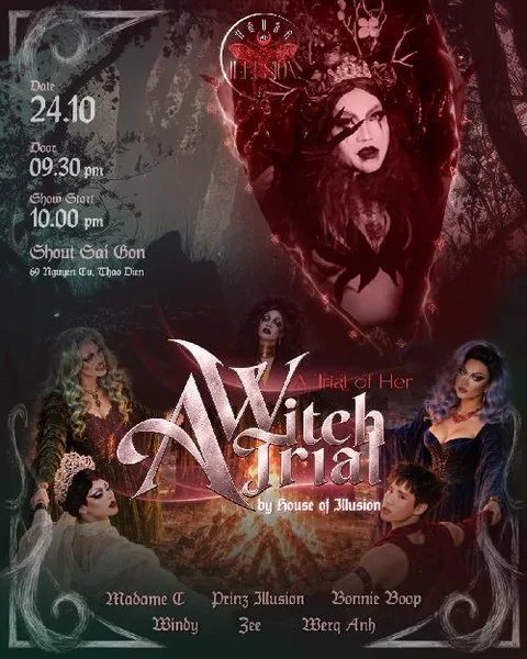 A Witch Trial by House of Illusion at Shout Saigon, 24 October 2026
