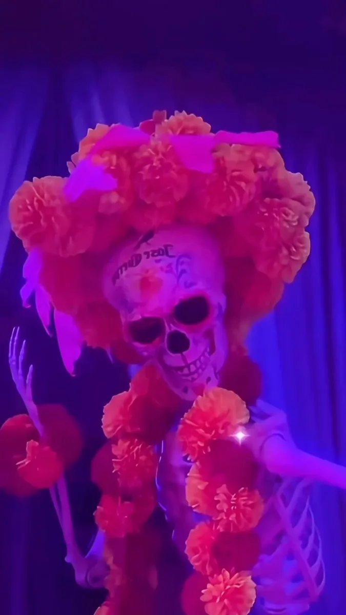 Frolic Station Halloween: Day of the Dead decorations for UNHOLY, 30–31 October 2026.