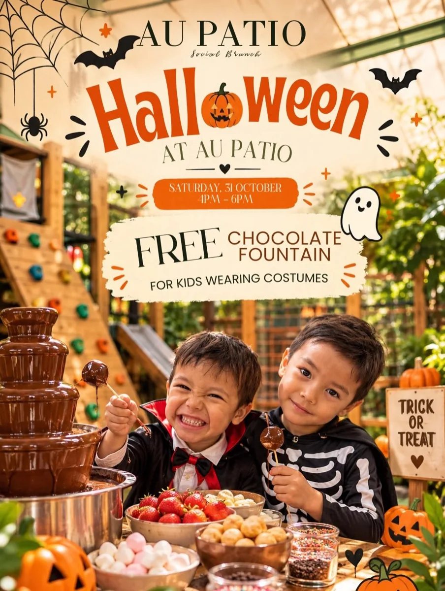 Halloween Chocolate Fountain at Au Patio