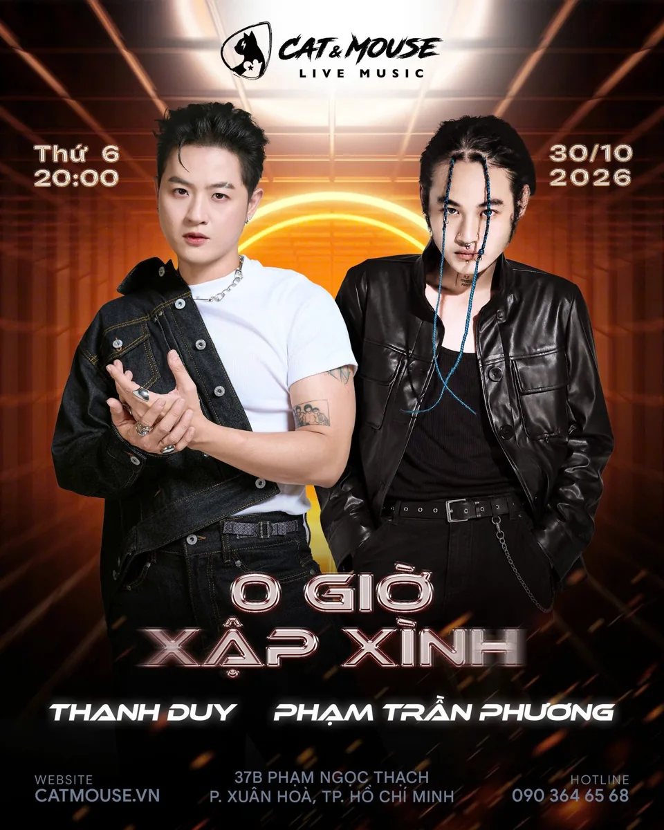 Cat & Mouse original 2026-10-30 0 Giờ Xập Xình announcement artwork