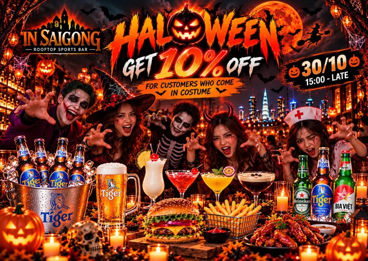 Halloween at In SaiGong โ organizer artwork