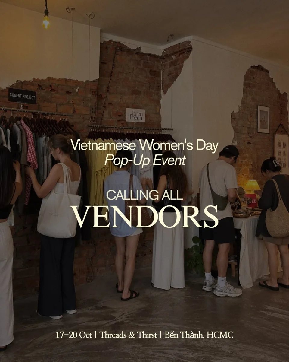 Vietnamese Women’s Day Pop-Up event poster