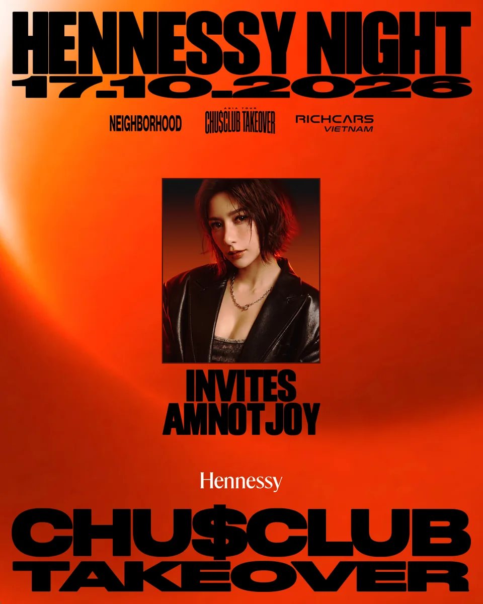 Neighborhood announcement artwork for Hennessy Night: CHU$CLUB Takeover