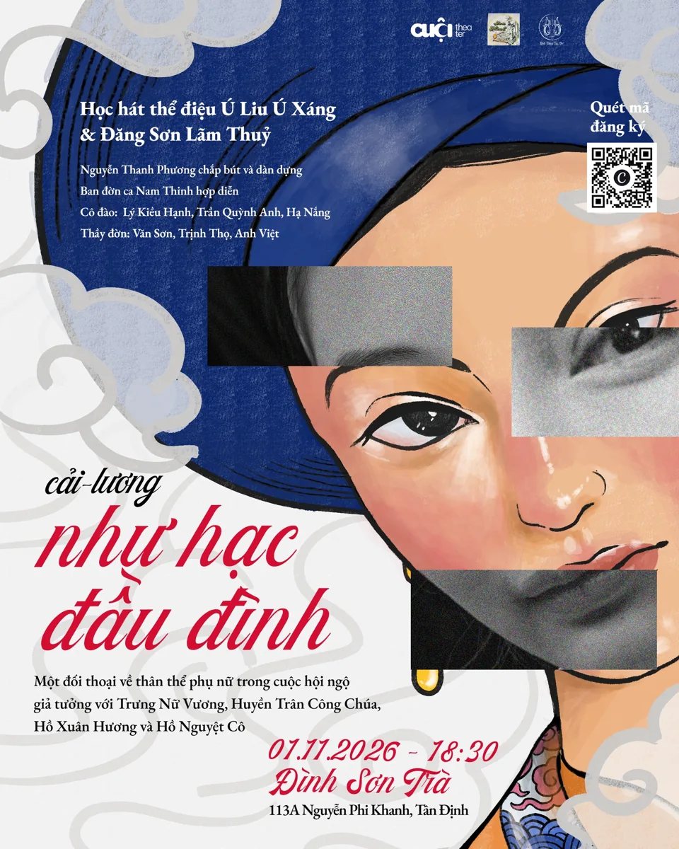 Như Hạc Đầu Đình performance and workshop poster