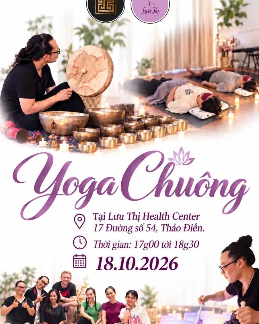 Yoga Chuông at Lưu Thị Health Center, 18 October 2026, 17:00–18:30