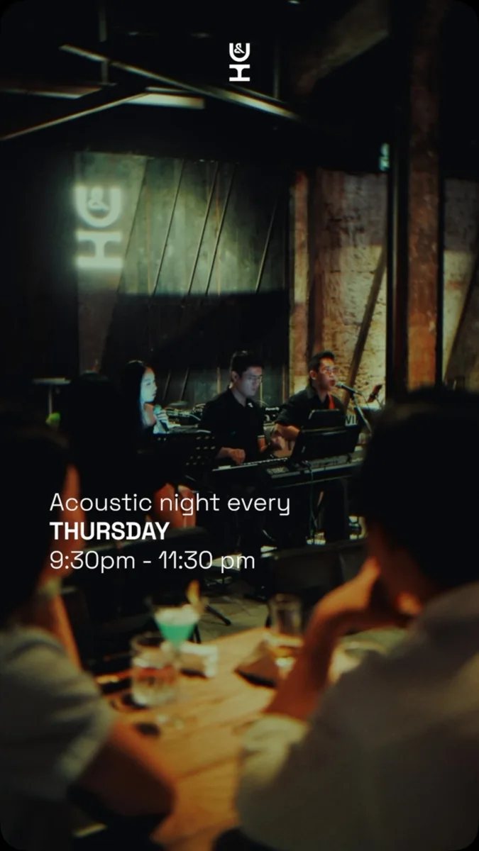 Acoustic night every Thursday story