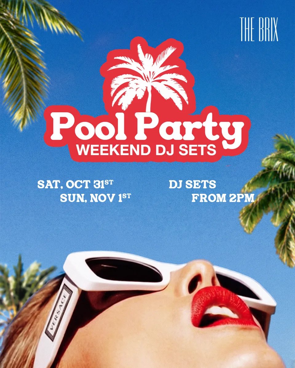 Organizer artwork for brix-pool-party-wiznick-2026-10-31, brix-pool-party-paully-2026-11-01.