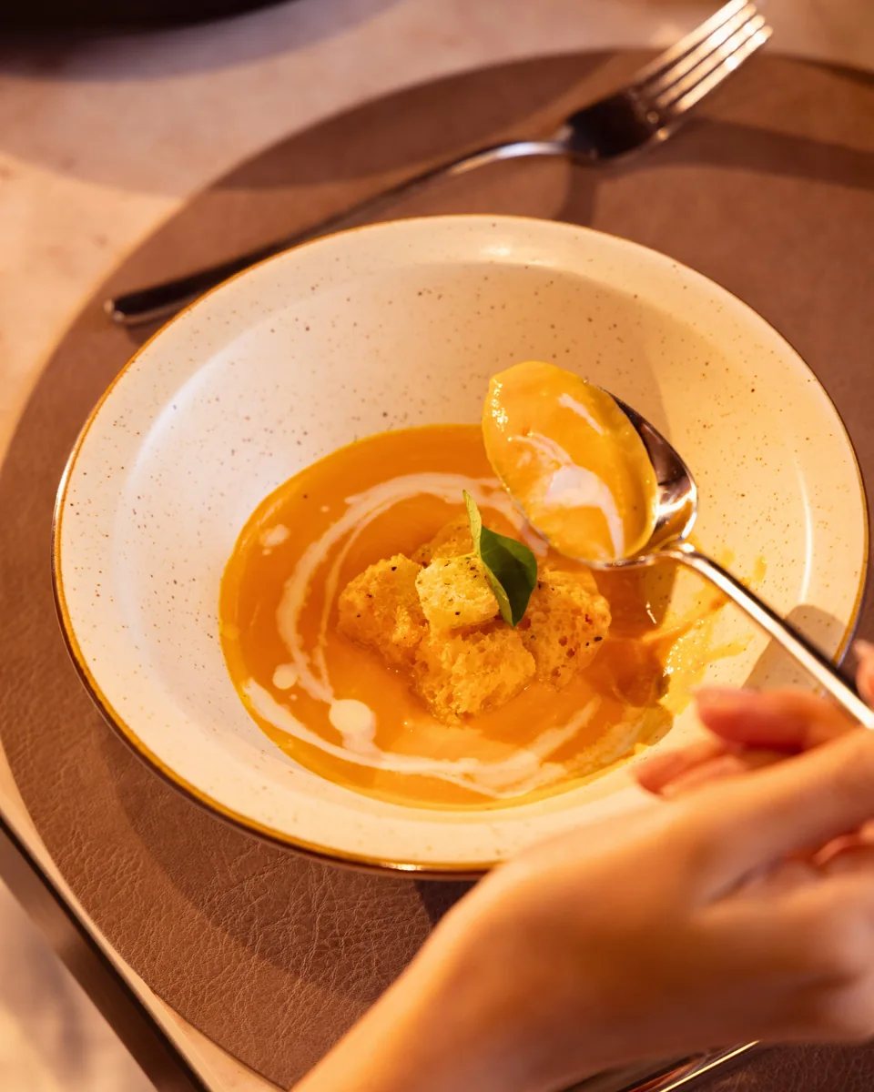 Dish accompanying the For Her, With Amore announcement