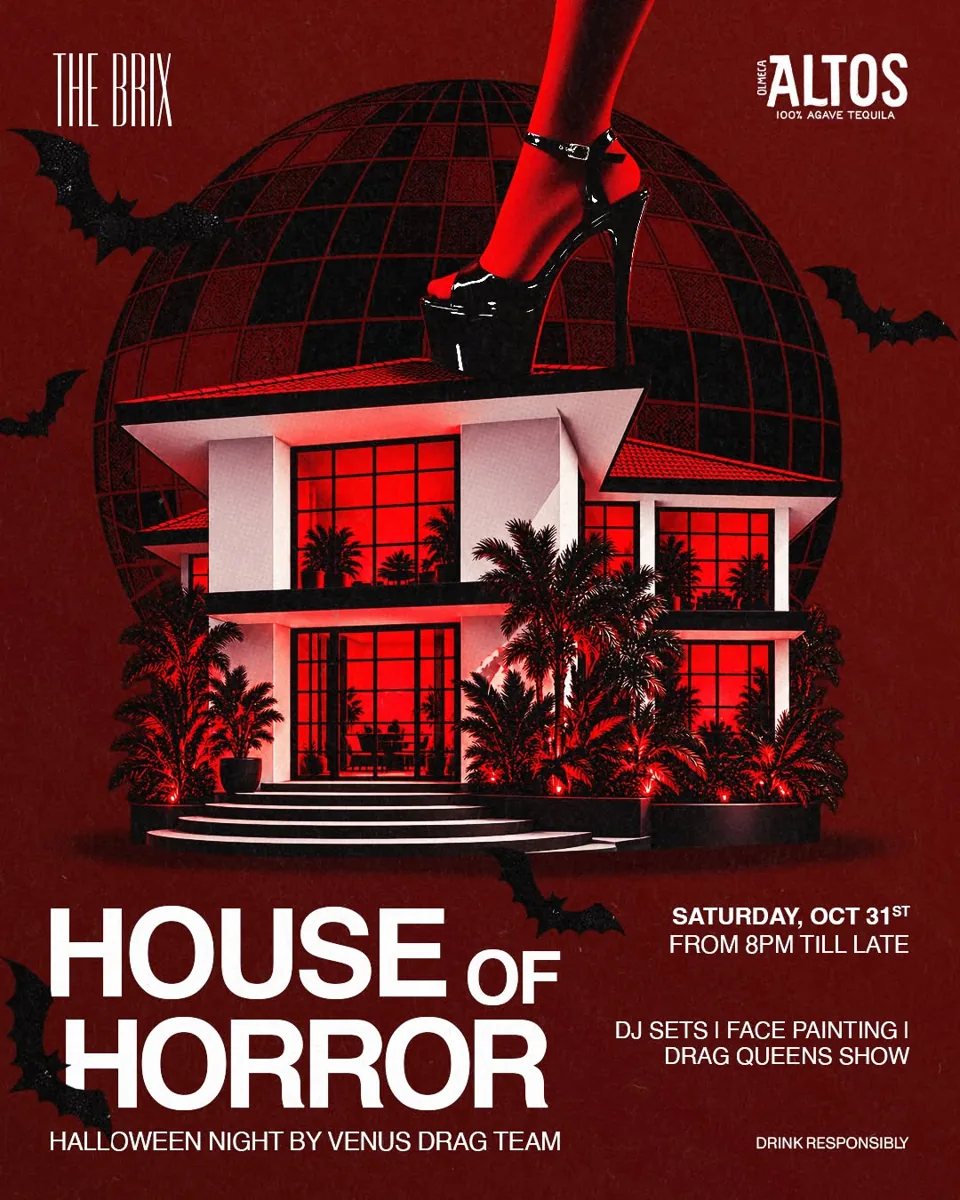 House of Horror at The Brix — organizer artwork