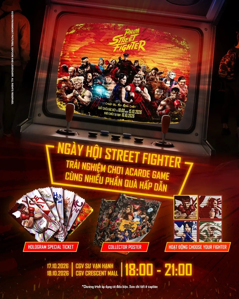 Street Fighter Arcade Challenge at CGV Crescent Mall