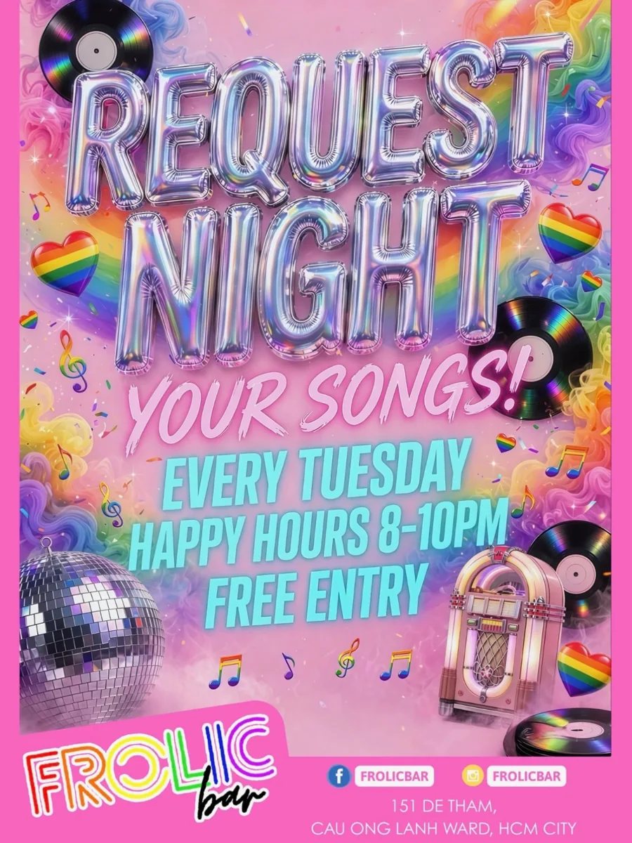 Request Night at Frolic Bar poster