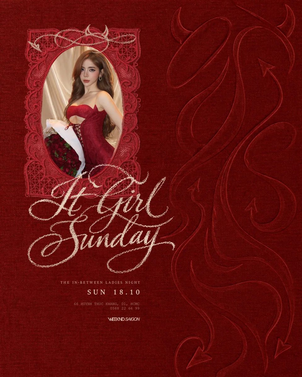 IT Girl Sunday: Inferno Darlings announcement artwork