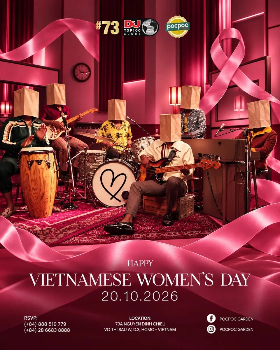 POCPOC Garden Happy Vietnamese Women's Day 20.10.2026 poster