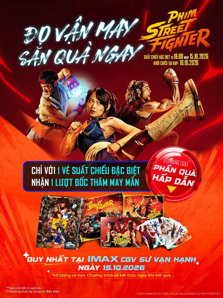 Street Fighter IMAX Special Screening and Prize Draw at CGV Sư Vạn Hạnh
