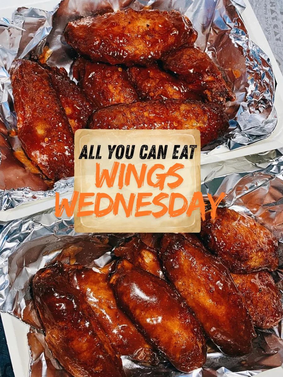 Phatcat Wings Wednesday announcement photo