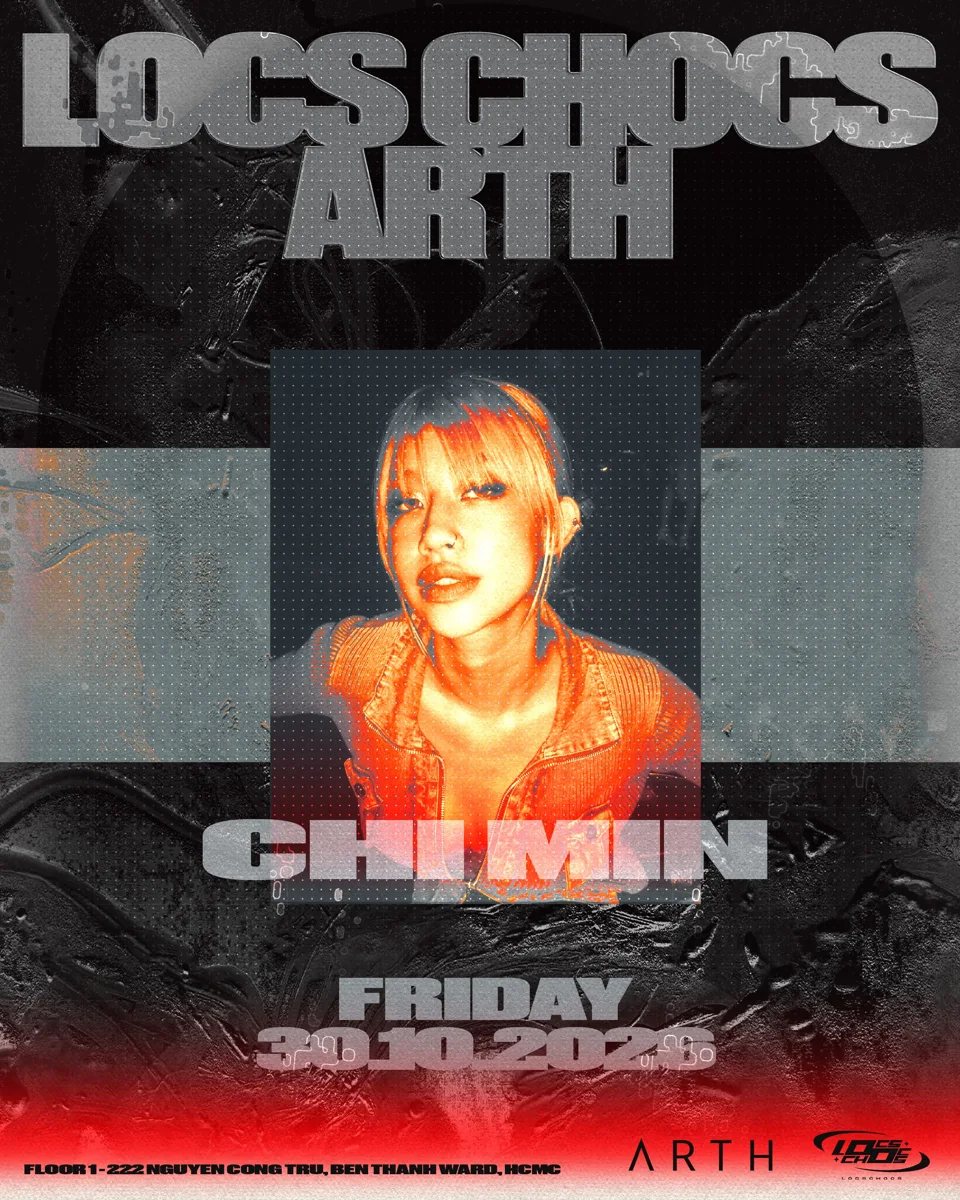 Organizer artwork for LOCS CHOCS x ARTH Halloween Edition.