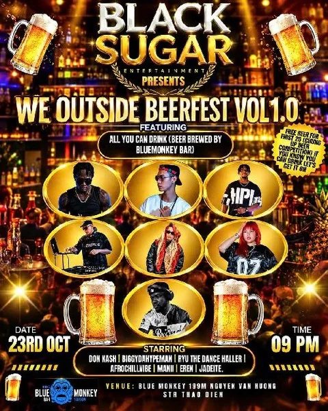Original announcement artwork for We Outside Beerfest Vol. 1.0