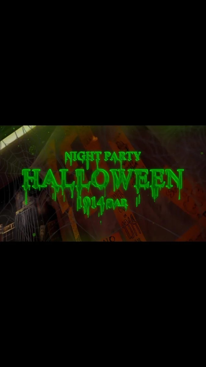 Trick or Drink? Halloween at 1914 Bar official announcement artwork