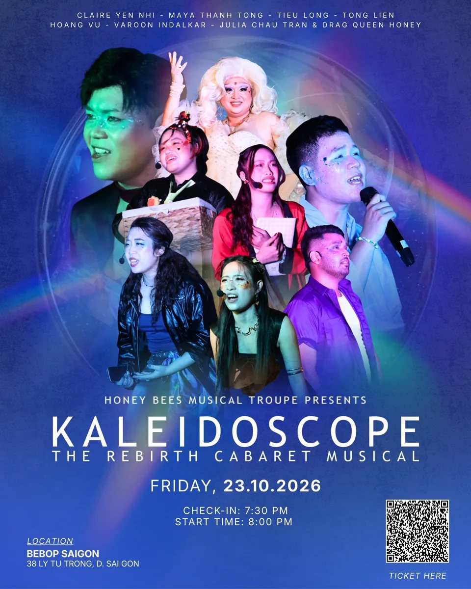 KALEIDOSCOPE: The Rebirth Cabaret Musical artwork from organizer announcement.
